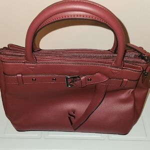 Simply Vera Vera Wang Maroon Satchel